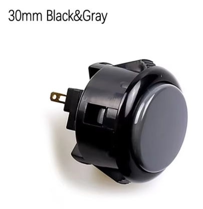 SANWA DENSHI OBSFS30 30mm SOLID COLOR SILENT Pushbutton