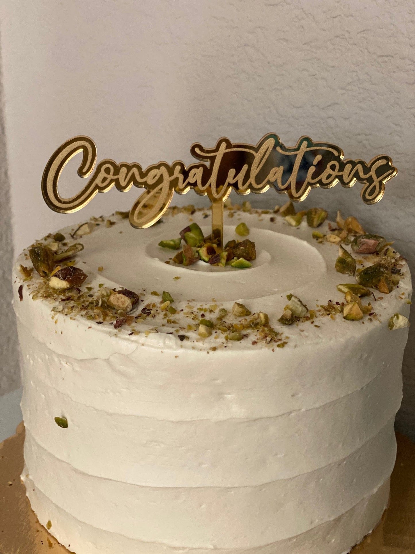 Cake Topper Congratulations