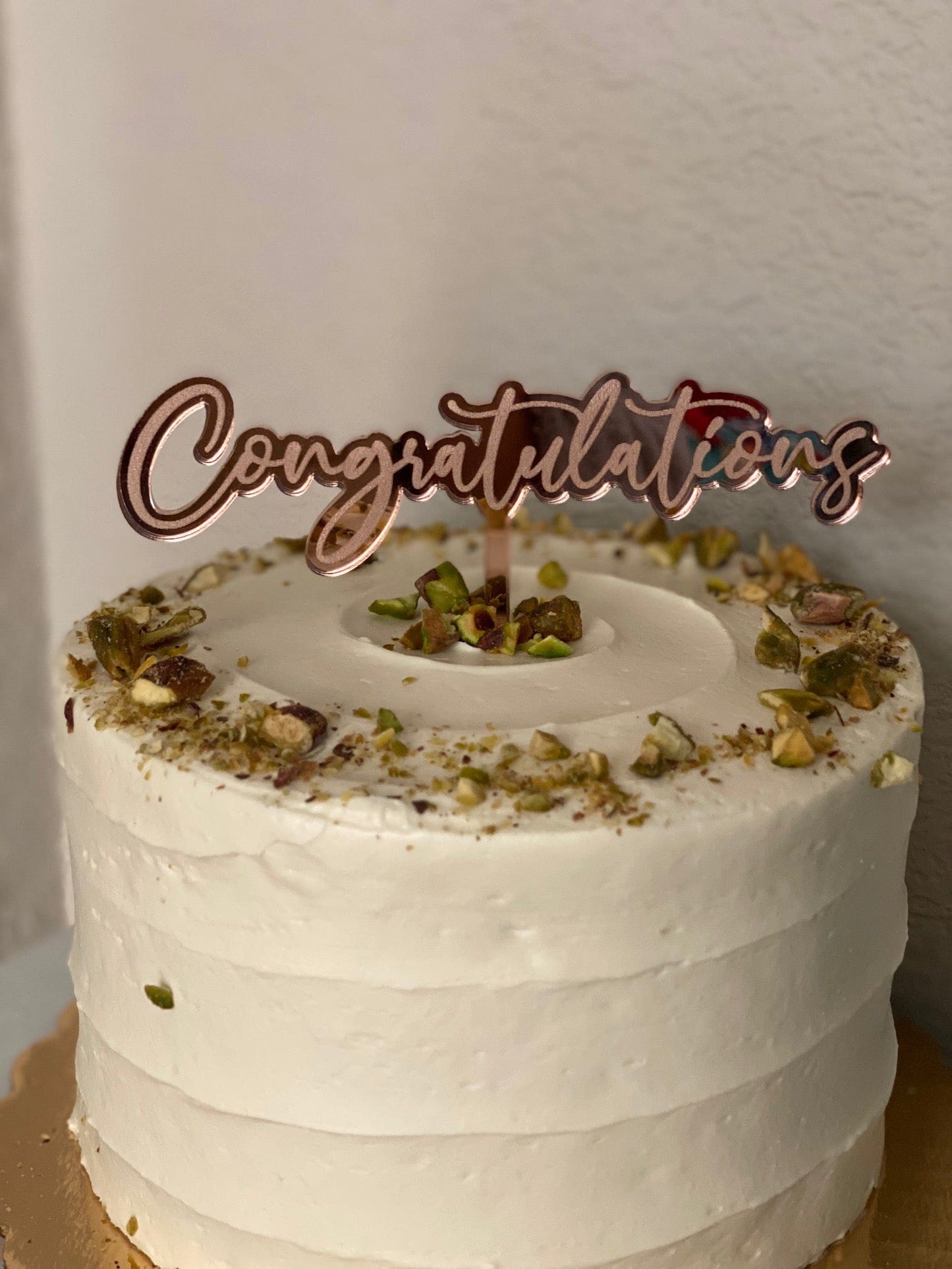 Cake Topper Congratulations