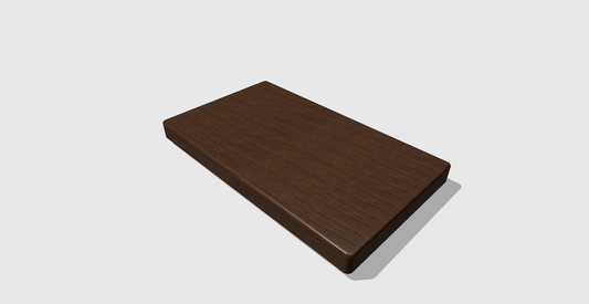 18"x 10.5" Walnut Edge-Grain Cutting Board