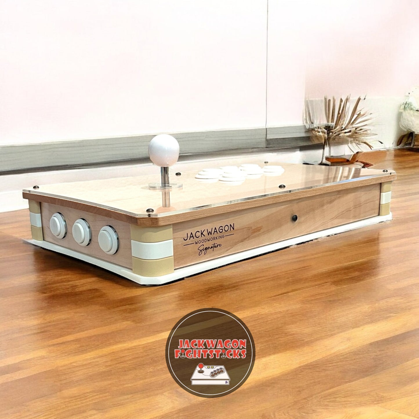 Maple Mash FightStick – GP2040-CE Powered