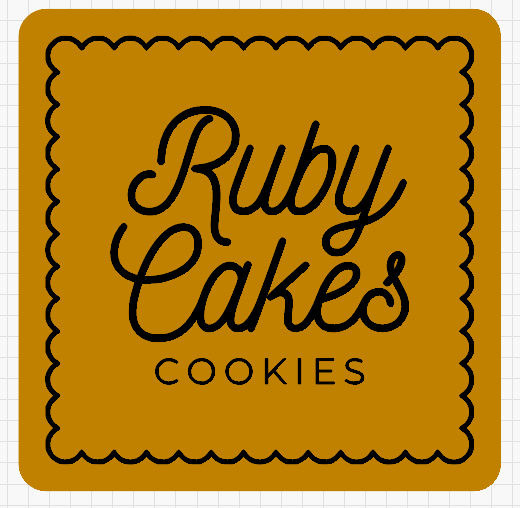 Ruby Cakes Door Sign