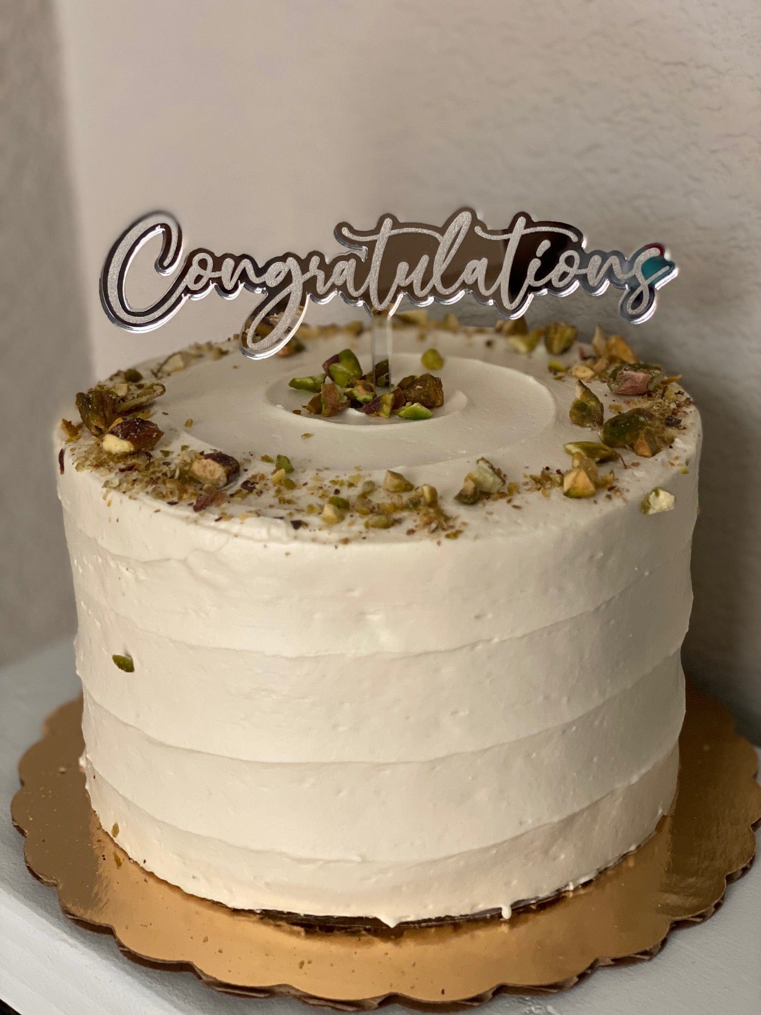 Congratulations Cake Topper- Gold – Celebration Cakes- Cakes and Decorating  Supplies, NZ